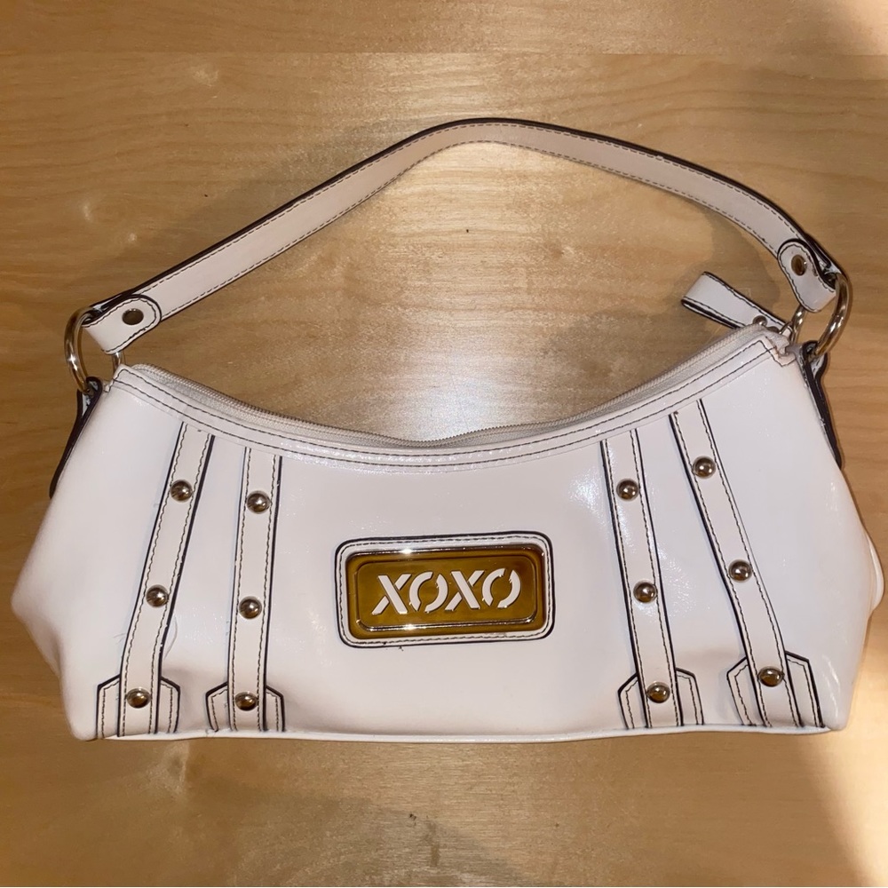 Vinatge White XOXO Purse